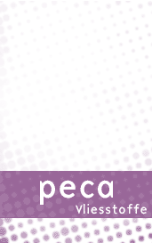 Vliesstoffe f�r die Filtration von peca